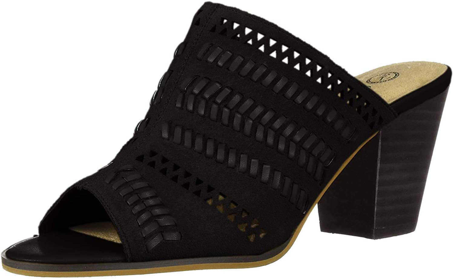 Details about   Bella Vita Women's Koraline Slide Sandal on Block Heel Mule