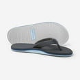thumbnail image 2 of Hari Mari Men's Dunes Memory Foam Arch Support Flip Flops Charcoal - 1061-213, 2 of 5