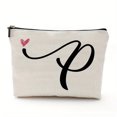 thumbnail image 1 of CSChome Makeup Bag Stylish Makeup Storage Zipper Closure Travel Organizer for Women Mom Friends, 1 of 6