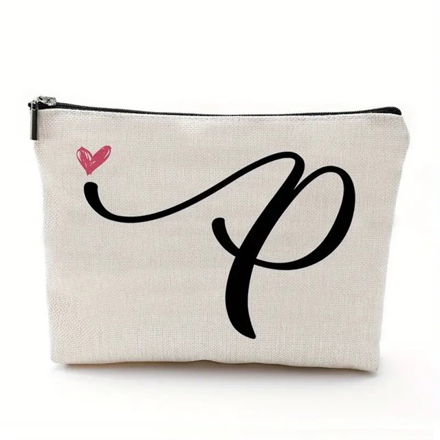 CSChome Makeup Bag Stylish Makeup Storage Zipper Closure Travel Organizer for Women Mom Friends