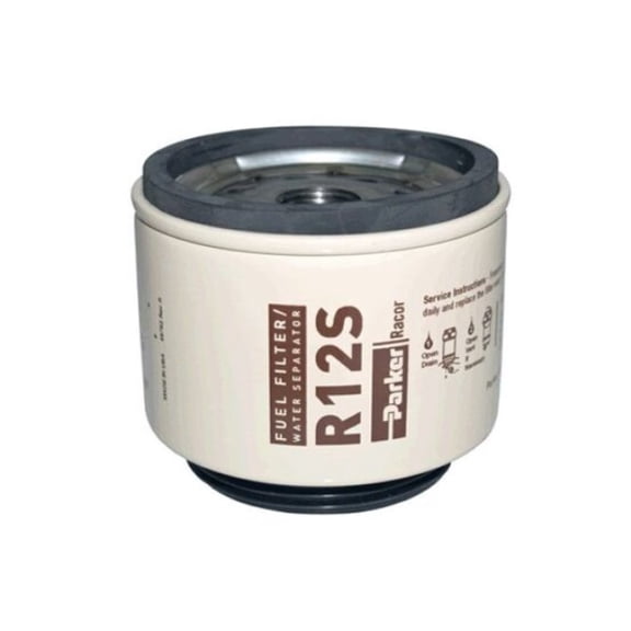 Racor R12S Spin-On Fuel Filter Water Separator 2 Micron For Series 120A-140R