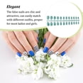 thumbnail image 4 of Soidarity Nail Art Delicado Extraíble Puntas Artificiales Extensión Uñas Moda Envolturas Herramientas de Manicura Decoración para Niñas Arte de uñas tipo 23 Soidarity CE012300-23B, 4 of 6