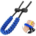 thumbnail image 4 of Archery Wrist Strap, 1 Pcs Archery Adjustable Durable Leather Composite Bow Wrist Strap（blue）, 4 of 5