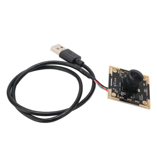 USB Webcam Board,Camera Module 1MP Black Builtin Webcam Board Builtin Camera Module Next-Gen Design