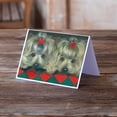 thumbnail image 2 of Yorkshire Terrier Yorkie 2 Hearts Greeting Cards and Envelopes Pack of 8, 2 of 2