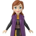 thumbnail image 6 of Disney Frozen Anna Small Doll in Travel Look, Posable with Removable Cape & Skirt, 6 of 6