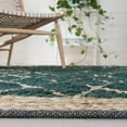 thumbnail image 6 of SAFAVIEH Natural Fiber Ingram Geometric Area Rug, Dark Green/Natural, 6' x 9', 6 of 9