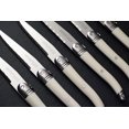 thumbnail image 4 of Laguiole Héritage - Juego de 6 cuchillos - Fabricado en Francia (blanco), 4 of 6