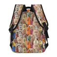 thumbnail image 4 of Fotbe Funny Dogs Family Pattern Casual Backpack for School, Travel, and Outdoor Activities - Durable, Lightweight, and Comfortable, 4 of 5