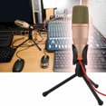 thumbnail image 4 of Tholdsy Nuevo micrófono de condensador con enchufe de 3,5mm, micrófono estéreo para el hogar, trípode de escritorio para PC, YouTube, Type5 NO5, 4 of 6