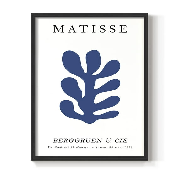 Matisse CCXCVIII in Solid Wood 8 x 10 Framed Print