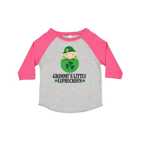 

Inktastic Irish Grammy Little Leprechaun Gift Toddler Boy or Toddler Girl T-Shirt