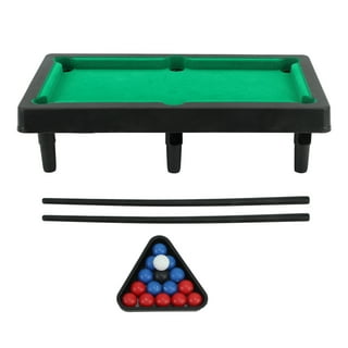 Costway 48'' Mini Table Top Pool Table Game Billiard Set Cues Balls Gift  Indoor Sports : Target