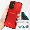 thumbnail image 5 of Dteck Case for Samsung Galaxy S24 Plus,Shockproof TPU+PC Armor Case Slide Lens Protection Cover for Galaxy S24 Plus,Red, 5 of 7