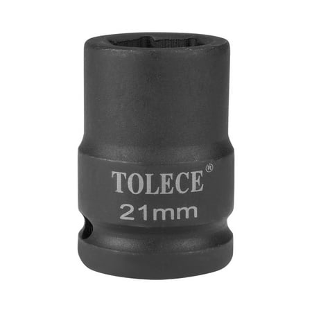 

3/4-inch Drive 21mm 6-Point Shallow Impact Socket Cr-Mo Steel