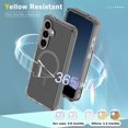 thumbnail image 6 of Dteck Built-in Screen Protector Case for Samsung Galaxy S24,Compatible with Mag-Safe Slim TPU+PC Full-Body Stylish Shockproof Protective Transparent Cover,Grey, 6 of 7