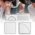 thumbnail image 1 of DYNWAVECA Multifunctional Geometric Ruler, Measuring Templates, Office Painting, Mathematical Functions, Ruler for Civil Engineering, Painting for Grade 7, 1 of 10