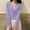 Purple, variant on Women's Sweaters and Cardigans Summer Pink Solid Button Casual Cardigan-neck Long Sleeve Knitted Coat