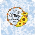 thumbnail image 4 of Inktastic My Mimi Loves Me with Sunflower Wreath Boys or Girls Toddler T-Shirt, 4 of 5