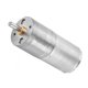 thumbnail image 2 of Motorreductor metálico de baja velocidad WALFRONT de 25 mm CC, 12 V, 25 GA-370, para cerradura electrónica, 2 of 8