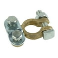 thumbnail image 2 of 2Pcs 12V Battery Terminal Screw Type Connector Brass Aluminium Clamps Gold Silver Battery Terminals Screw Type Car Accessories, 2 of 10