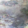 thumbnail image 2 of Monet, Claude 20x20 Black Modern Framed Museum Art Print Titled - Pale Water Lilies - Nympheas clairs, c. 1917-25, 2 of 4