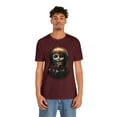 thumbnail image 2 of Halloween Annabelle Face Short Sleeve T-Shirt - Creepy Doll Horror Movie, 2 of 3