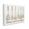 thumbnail image 3 of Stupell Industries Choose Your Weapon Kitchen Utensils Food & Beverage Painting Gallery Wrapped Canvas Print Wall Art, 3 of 5