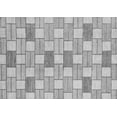 thumbnail image 1 of Ahgly Company Indoor Rectangle Abstract Gray Modern Area Rugs, 5' x 7', 1 of 4