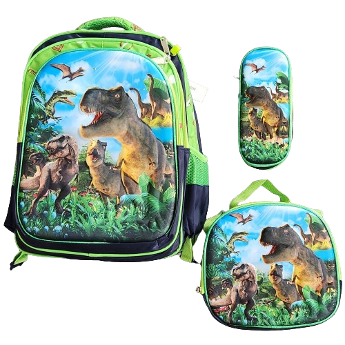 MOCHILA ESCOLAR REFORZADA 3 PIEZAS NIÑO
