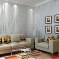 thumbnail image 2 of Modern Non-Woven 3D Wallpapers, Pattern Environmental Protection Wallpaper for Bedroom, Living Room, Kitchen and Bathroom Walls, (Need Glue and Wallpaper Powder), 2 of 10