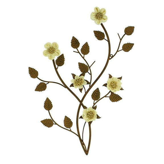 UD Upper Deck Flower Wall Decor, 22-Inch