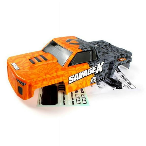 HPI 160105 Gt-6 Sportcab Painted Truck Body Orange/Grey