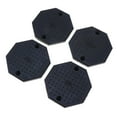 thumbnail image 1 of Set Of 4 Black Rubber Arm Pads Lift For Car Auto Truck Hoist Replacement s - Black,, 1 of 6