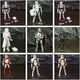 thumbnail image 3 of Star Wars Primer Orden Stormtrooper Sandtrooper Death Shock Snow ARC ARF Trooper Phasma 6 "figura de acción Scout Squad juguetes clon, 3 of 5