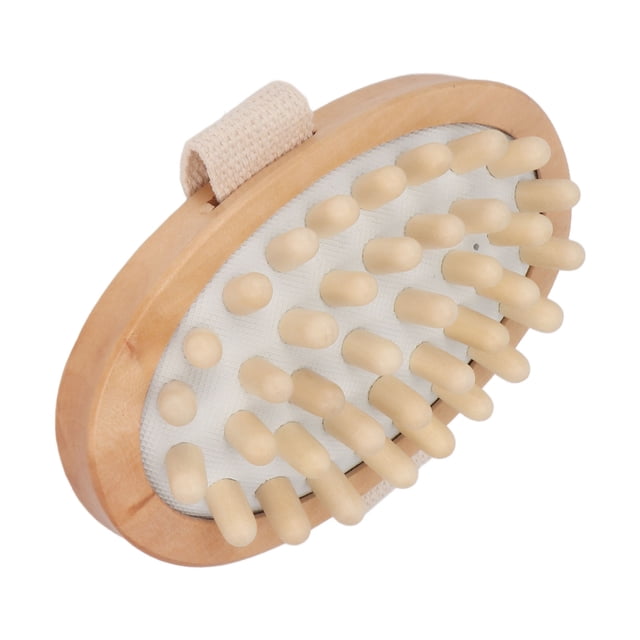 Cepillo Corporal Gasbag, Drenaje Linfático De Goma, Cepillo Masajeador Gasbag, Exfoliante De Madera Para El Hogar