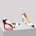 thumbnail image 1 of Escarpins Femme Primavera Nuevos Tacones Mujer Stiletto 6 cm y 8 cm Sexy Punta estrecha Mujer Moda Fiesta Boda Zapatos Pumps39 Gao Jinjia LED, 1 of 2