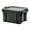 Black, variant on Clear Plastic Storage Box with Locking Lid Portable Jewelry Container for Pocket Purse Organizing Beads Small Items