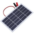 thumbnail image 4 of Pequeños Paneles Solares, Panel Solar Portátil Del Polisilicio 2W 5V Pequeño Panel Solar Con Clip Para Al Aire, 4 of 7