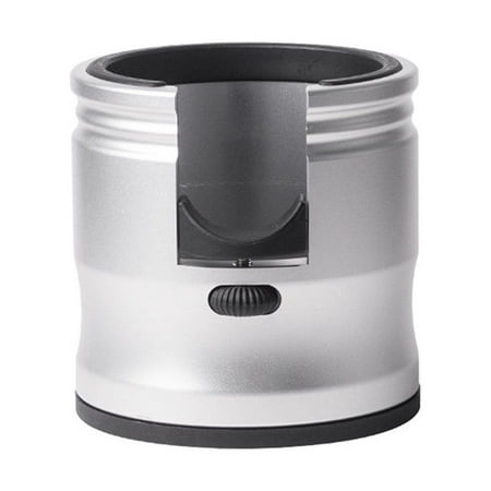 

Coffee Portafilter Holder Espresso Tamper Stand Rack Adjustable 51mm 53mm 58mm Silver Round