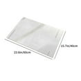 thumbnail image 5 of sruoe Bathroom Rugs, Bath Mat for Bathroom Floor 1pcs, Bath Mats for Bathroom Floor Non Slip Non Skid, Rectangular Polyester Floor Mat for Bath Door Household, White, 5 of 5