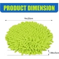 thumbnail image 2 of Microfiber Chenilles Pads for Shark Steamer S7001 s7020 s7000amz s7000 s7001tgt s7201 s8201 S7005 s8001 Series Rotating Steam Scrubber,Scrub Sanitize at The Same,Round Scrubbing Mop Replacement Pad, 2 of 14