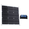 thumbnail image 3 of Controlador de panel solar de 30 W controlador de 100 A kit de panel solar duradero de células solares estable ajustable para coche para exteriores para batería para barco ANGGREK Otros, 3 of 8