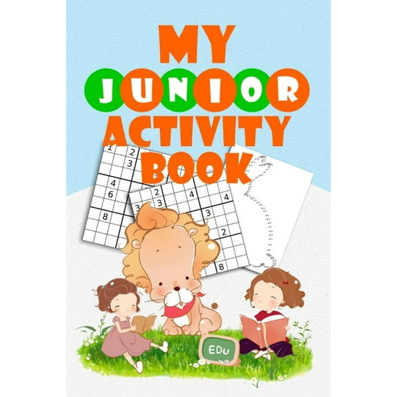 My Junior Activity Book: Childrens activity book