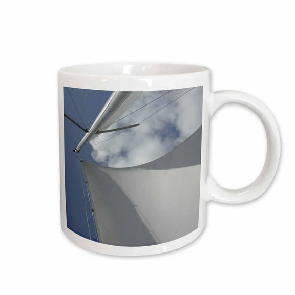3drose, Sailboat Sail, 11oz Mug