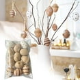 thumbnail image 2 of THHEIC 12Pcs Plastic Easter Eggs Ornaments, 2.3 Inch Easter Eggs Bulk, Shatterproof Decorative Hanging Decorations for Tree, Spring Holiday Party, Home, Garden and Festive Decor, 2 of 9