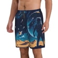 thumbnail image 2 of Fotbe Astronaut In A Space Suit On The Planet Trajes de Baño Estampados para Hombre, Shorts de Verano de Secado Rápido, Ropa de Playa, Bañadores-X-Large, 2 of 6