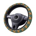 thumbnail image 2 of KLL Car Steering Wheel Cover, Universal 15 inch, Soft Elastic and Comfortable,Car Accessories Decorations Knitted Woodland Squirrel, 2 of 6