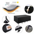 thumbnail image 4 of CENL outdoor dining table cover outside table cover weather proof table cover 5 sizes, 4 of 9