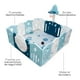 thumbnail image 3 of Corral Para Bebe Corralito De Juegos Portatil Plegable Infantil Azul, 3 of 4